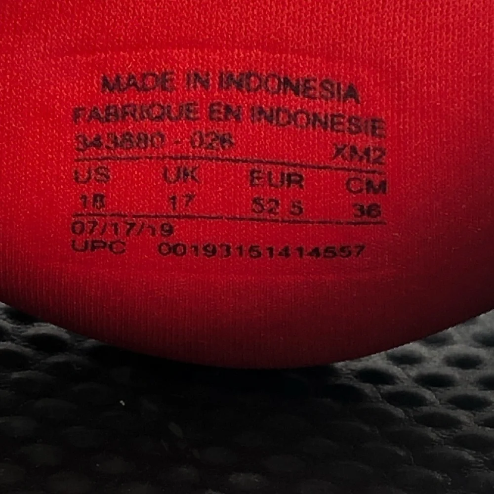 Nike Benassi Just Do It Red Black Slides
